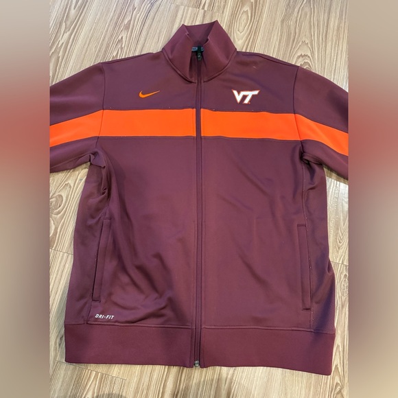 Men’s Virginia Tech Nike Dri-FIT Full Zip Jacket | Size Large - Picture 5 of 11